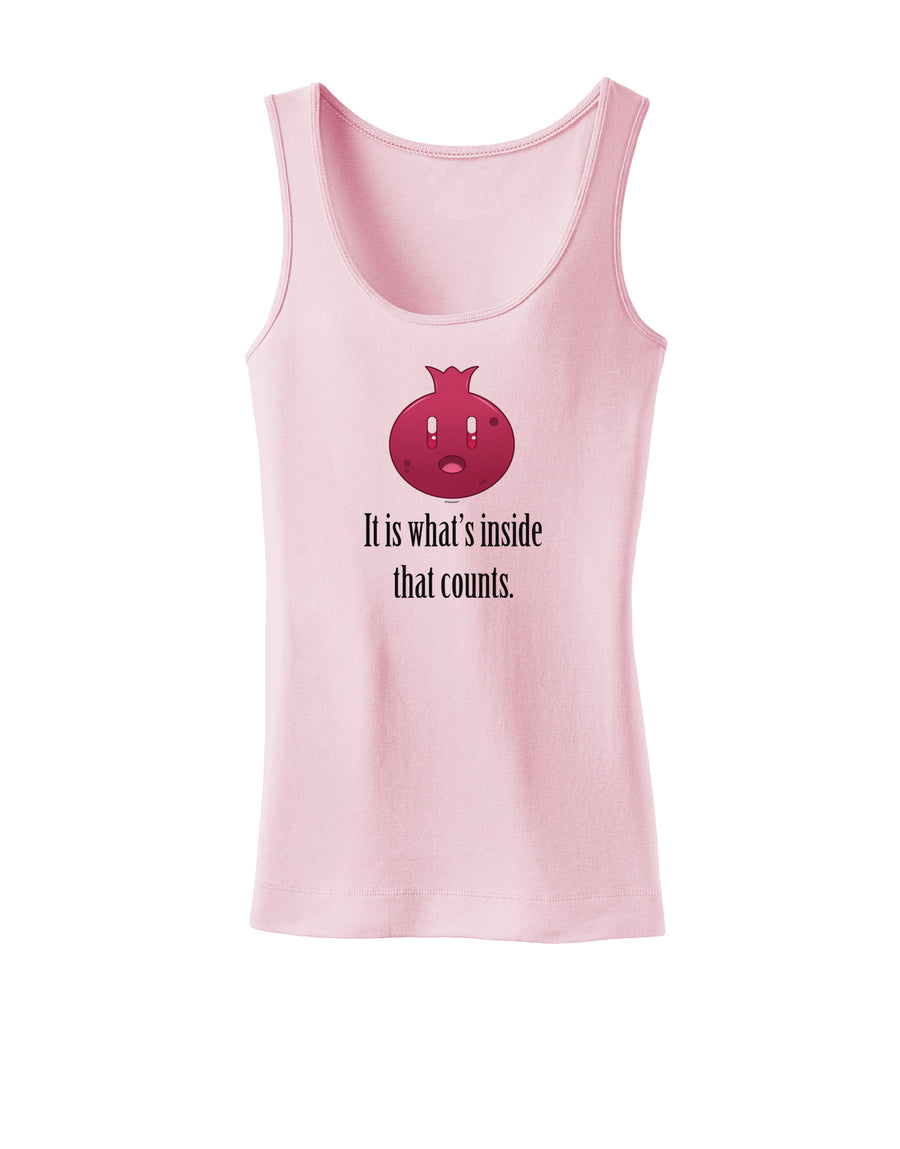 It is Whats Inside That Counts Womens Tank Top-Womens Tank Tops-TooLoud-White-X-Small-Davson Sales