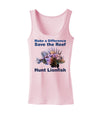 Save the Reef - Hunt Lionfish Womens Tank Top-Womens Tank Tops-TooLoud-SoftPink-X-Small-Davson Sales