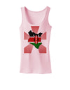 Kenya Flag Design Womens Petite Tank Top-TooLoud-SoftPink-X-Small-Davson Sales