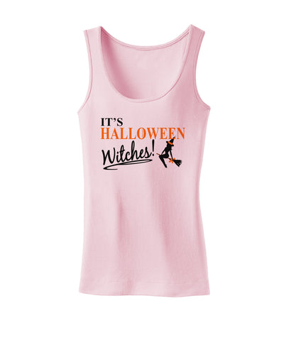 It's Halloween Witches Womens Tank Top-Womens Tank Tops-TooLoud-SoftPink-X-Small-Davson Sales