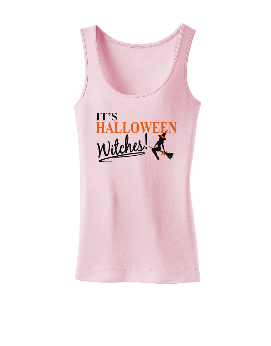 It's Halloween Witches Womens Tank Top-Womens Tank Tops-TooLoud-White-X-Small-Davson Sales