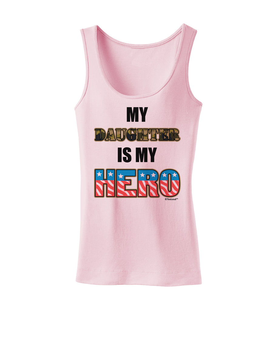 My Daughter is My Hero - Armed Forces Womens Tank Top by TooLoud-Womens Tank Tops-TooLoud-White-X-Small-Davson Sales