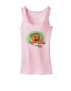 Squirrel Monkey Watercolor Text Womens Tank Top-Womens Tank Tops-TooLoud-SoftPink-X-Small-Davson Sales