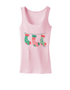 Cute Hanging Christmas Stockings Womens Tank Top by TooLoud-Womens Tank Tops-TooLoud-SoftPink-X-Small-Davson Sales