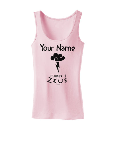 Personalized Cabin 1 Zeus Womens Tank Top by-Womens Tank Tops-TooLoud-SoftPink-X-Small-Davson Sales