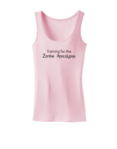 Training for the Zombie Apocalypse Womens Tank Top-Womens Tank Tops-TooLoud-SoftPink-X-Small-Davson Sales