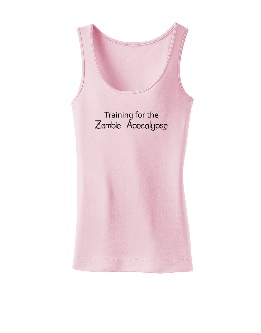 Training for the Zombie Apocalypse Womens Tank Top-Womens Tank Tops-TooLoud-White-X-Small-Davson Sales