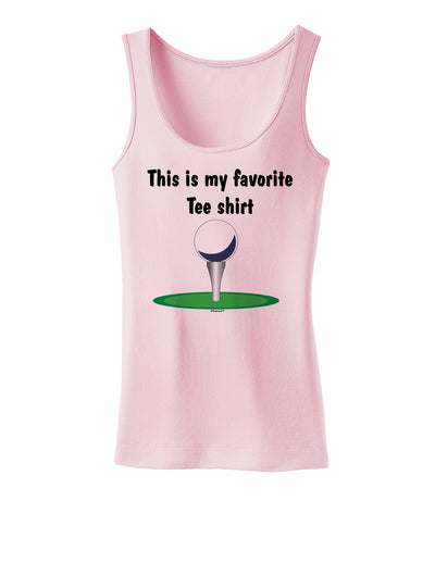 This is My Favorite Tee Shirt Womens Tank Top-Womens Tank Tops-TooLoud-SoftPink-X-Small-Davson Sales