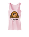 Doge Coins Womens Petite Tank Top-Womens Tank Tops-TooLoud-SoftPink-X-Small-Davson Sales