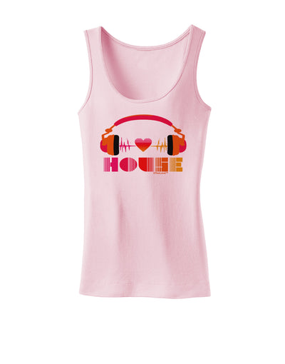 Heart House Womens Tank Top-Womens Tank Tops-TooLoud-SoftPink-X-Small-Davson Sales