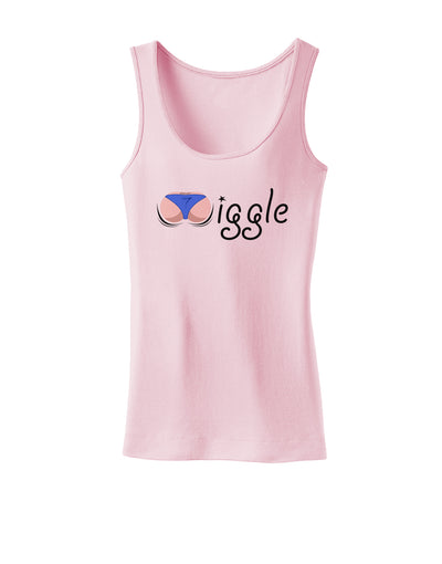 Wiggle - Twerk Light Womens Tank Top-Womens Tank Tops-TooLoud-SoftPink-X-Small-Davson Sales