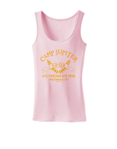 Camp Jupiter - SPQR Banner - Gold Womens Tank Top by TooLoud-Womens Tank Tops-TooLoud-SoftPink-X-Small-Davson Sales