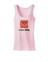 I love BBQ Ribs Womens Tank Top-Womens Tank Tops-TooLoud-SoftPink-X-Small-Davson Sales