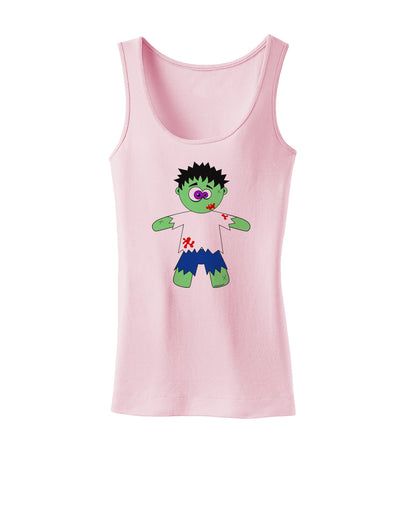 Zombie Boy Halloween Womens Tank Top-Womens Tank Tops-TooLoud-SoftPink-X-Small-Davson Sales