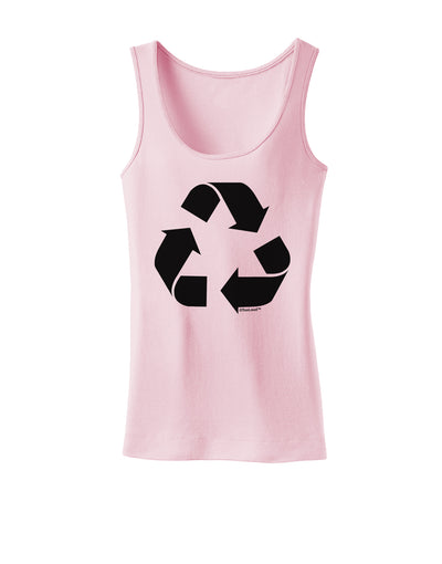 Recycle Black and White Womens Tank Top by TooLoud-Womens Tank Tops-TooLoud-SoftPink-X-Small-Davson Sales