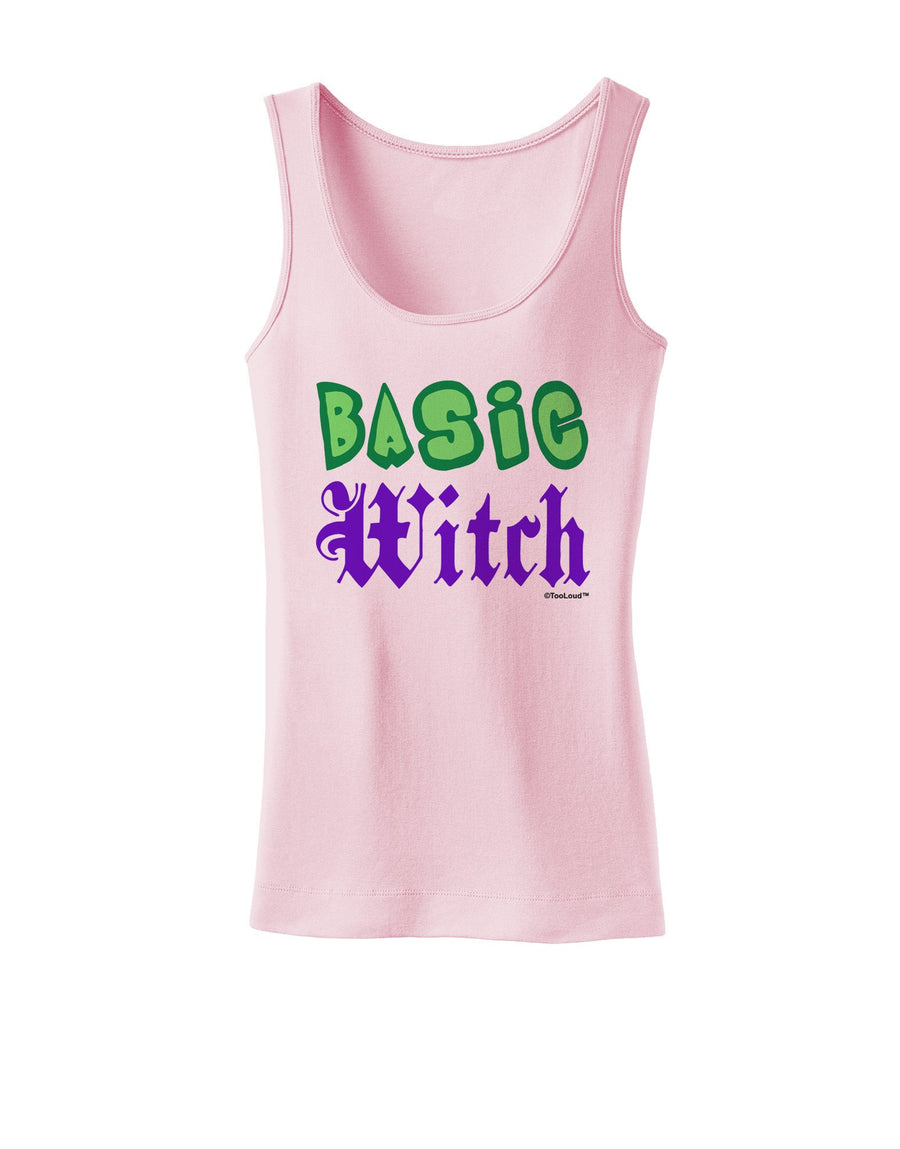 Basic Witch Color Green Womens Tank Top-Womens Tank Tops-TooLoud-SoftPink-XXXX-Large-Davson Sales