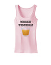 Whiskey Wednesday Design - Text Womens Tank Top by TooLoud-Womens Tank Tops-TooLoud-SoftPink-X-Small-Davson Sales