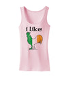 I Like Irish Rooster Silhouette Womens Tank Top by TooLoud-Womens Tank Tops-TooLoud-SoftPink-X-Small-Davson Sales