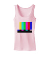 Color Bars Test Signal Womens Tank Top-Womens Tank Tops-TooLoud-SoftPink-X-Small-Davson Sales