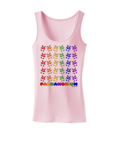 Pandamonium Rainbow Pandas Womens Tank Top by TooLoud-Womens Tank Tops-TooLoud-SoftPink-X-Small-Davson Sales