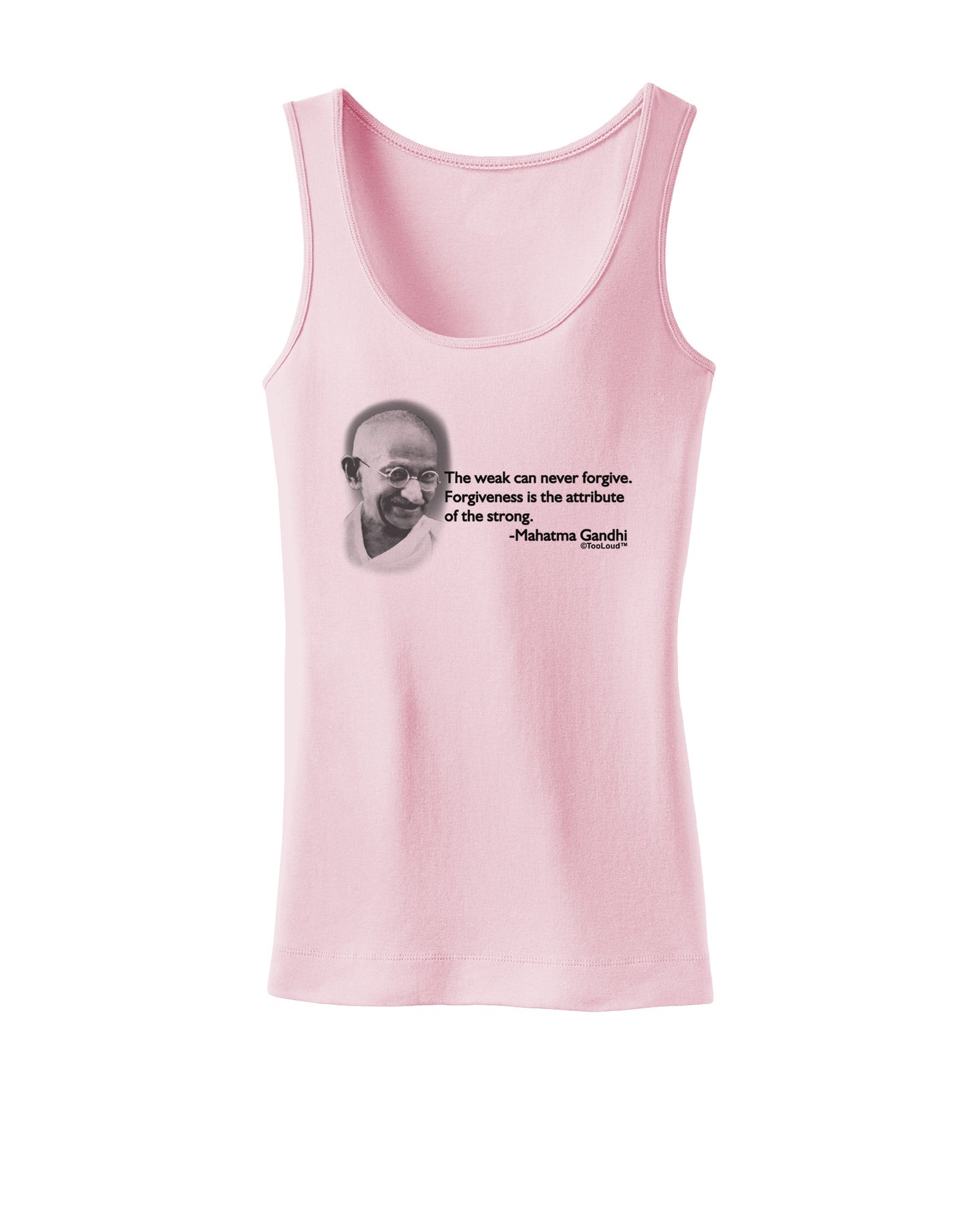 The Weak Can Never Forgive Womens Petite Tank Top-TooLoud-SoftPink-X-Small-Davson Sales