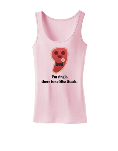 There Is No Miss Steak Womens Tank Top by TooLoud-Womens Tank Tops-TooLoud-SoftPink-X-Small-Davson Sales