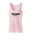 Zombie Level 1 - Funny - Halloween Womens Tank Top-Womens Tank Tops-TooLoud-SoftPink-X-Small-Davson Sales