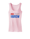 Red White and Brew Color Womens Tank Top by TooLoud-Womens Tank Tops-TooLoud-SoftPink-X-Small-Davson Sales