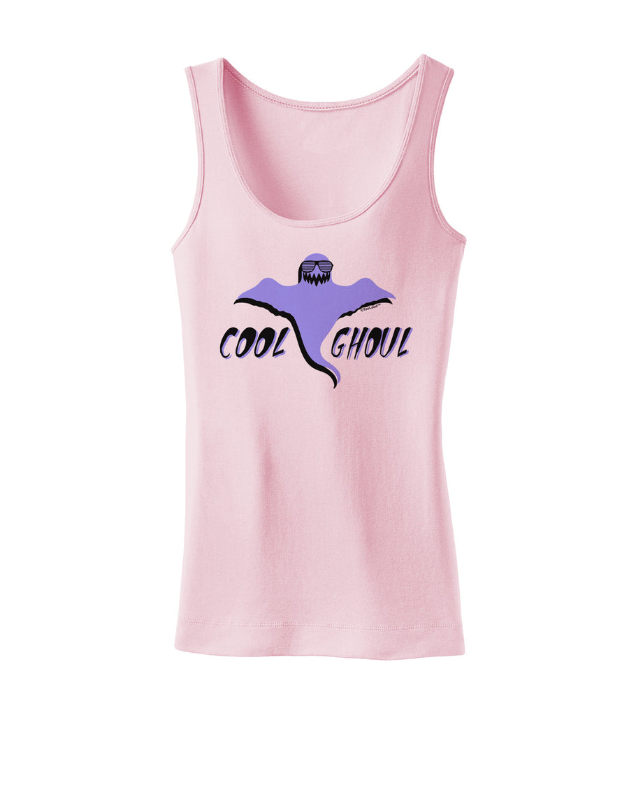 Cool Ghoul Womens Tank Top-Womens Tank Tops-TooLoud-White-X-Small-Davson Sales