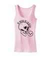 Me Muero De La Risa Skull Womens Petite Tank Top-Womens Tank Tops-TooLoud-SoftPink-X-Small-Davson Sales