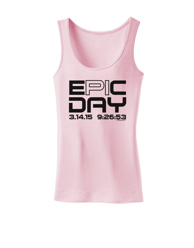 Epic Pi Day Text Design Womens Tank Top by TooLoud-Womens Tank Tops-TooLoud-SoftPink-X-Small-Davson Sales