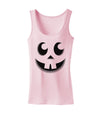 Cute Jack O Lantern Pumpkin Face Womens Tank Top-Womens Tank Tops-TooLoud-SoftPink-X-Small-Davson Sales