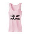 I Heart My Poodle Womens Tank Top by TooLoud-Womens Tank Tops-TooLoud-SoftPink-X-Small-Davson Sales