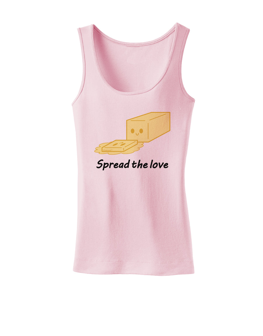 Butter - Spread the Love Womens Tank Top-Womens Tank Tops-TooLoud-White-X-Small-Davson Sales