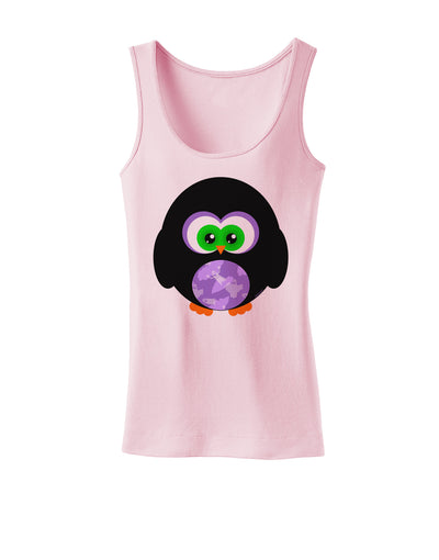 Cute Owl Halloween Womens Tank Top-Womens Tank Tops-TooLoud-SoftPink-X-Small-Davson Sales