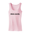 Data Nerd Simple Text Womens Tank Top by TooLoud-Womens Tank Tops-TooLoud-SoftPink-X-Small-Davson Sales