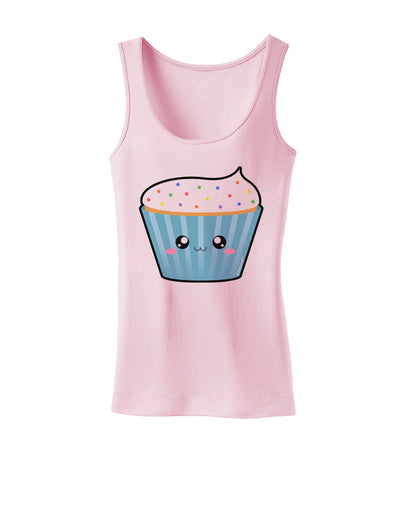 Cute Cupcake with Sprinkles Womens Tank Top by TooLoud-Womens Tank Tops-TooLoud-SoftPink-X-Small-Davson Sales