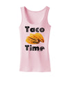 Taco Time - Mexican Food Design Womens Tank Top by TooLoud-Womens Tank Tops-TooLoud-SoftPink-X-Small-Davson Sales