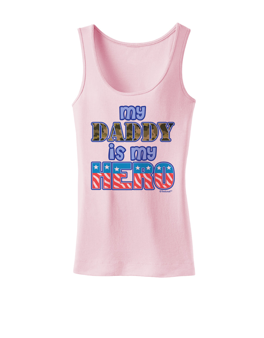 My Daddy is My Hero - Armed Forces - Blue Womens Tank Top by TooLoud-Womens Tank Tops-TooLoud-White-X-Small-Davson Sales