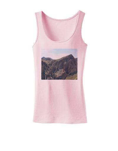 Arizona Saguaro Lake Mountains Womens Tank Top-Womens Tank Tops-TooLoud-SoftPink-X-Small-Davson Sales