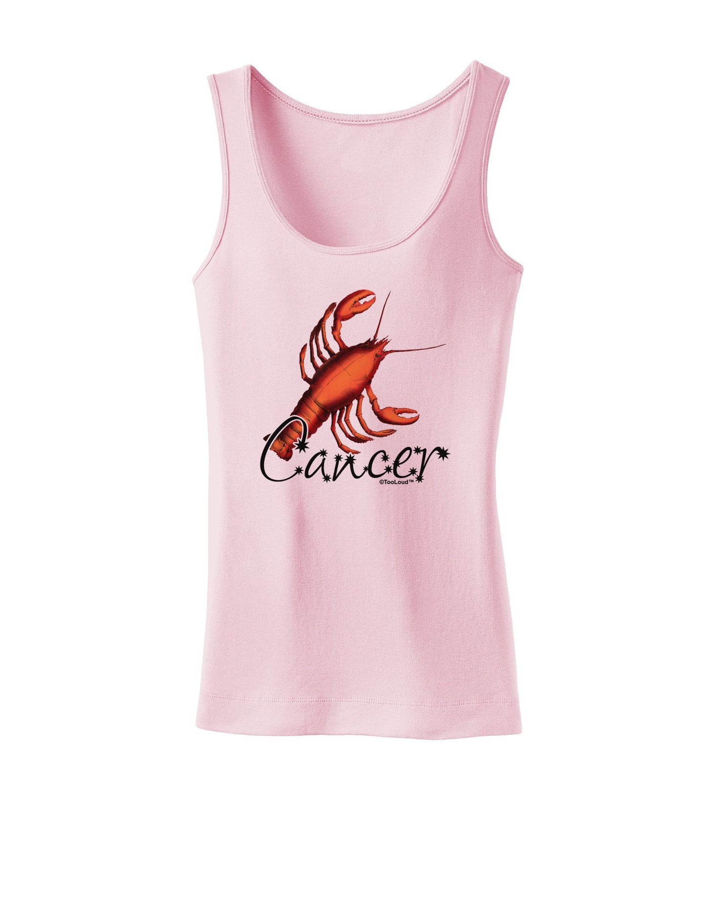 Cancer Color Illustration Womens Tank Top-Womens Tank Tops-TooLoud-SoftPink-XXXX-Large-Davson Sales