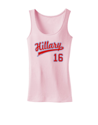 Hillary Jersey 16 Womens Petite Tank Top-TooLoud-SoftPink-X-Small-Davson Sales