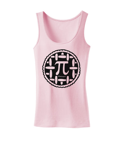 Pi Pie Womens Petite Tank Top-Womens Tank Tops-TooLoud-SoftPink-X-Small-Davson Sales