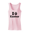 I Egg Cross Easter -Black Glitter Womens Tank Top by TooLoud-Womens Tank Tops-TooLoud-SoftPink-X-Small-Davson Sales