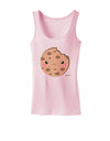 Cute Matching Milk and Cookie Design - Cookie Womens Tank Top by TooLoud-Womens Tank Tops-TooLoud-SoftPink-X-Small-Davson Sales