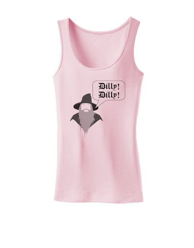 Wizard Dilly Dilly Womens Petite Tank Top by TooLoud-TooLoud-SoftPink-X-Small-Davson Sales