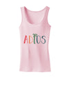 Adios Womens Petite Tank Top-Womens Tank Tops-TooLoud-SoftPink-X-Small-Davson Sales