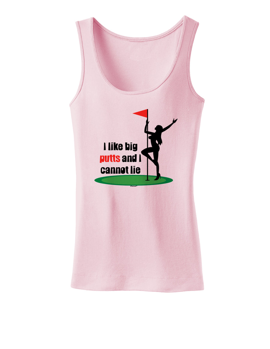 I like big putts and I cannot lie Womens Tank Top-Womens Tank Tops-TooLoud-White-X-Small-Davson Sales