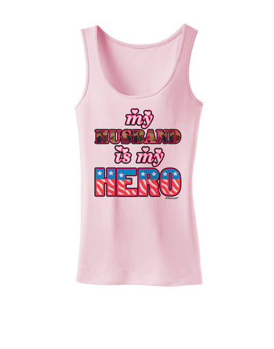 My Husband is My Hero - Armed Forces Womens Tank Top by TooLoud-Womens Tank Tops-TooLoud-SoftPink-X-Small-Davson Sales