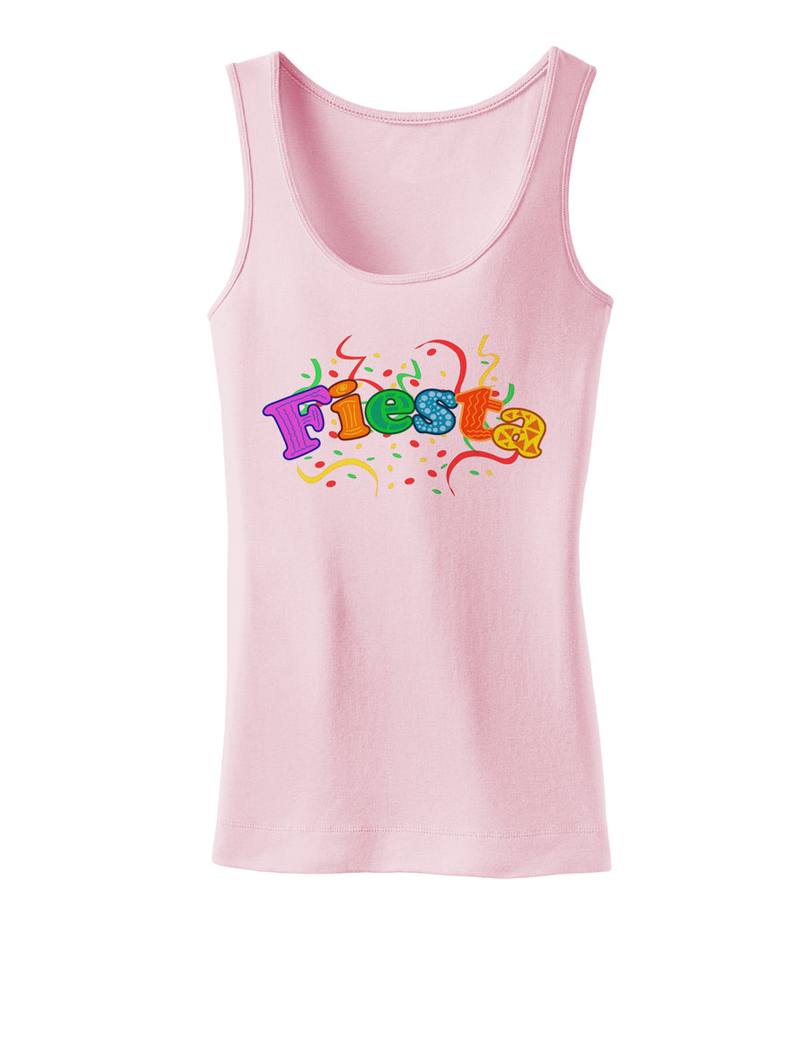 Fiesta! Womens Tank Top-Womens Tank Tops-TooLoud-White-X-Small-Davson Sales